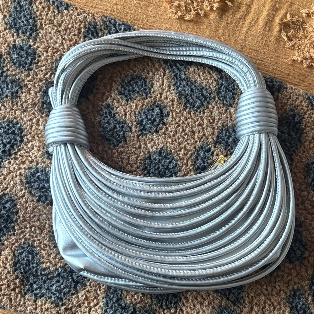 Silver handbag